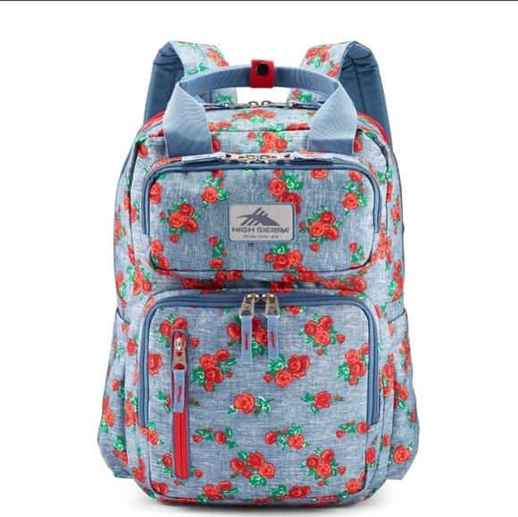 High Sierra Mindie Denim Rose Backpack 